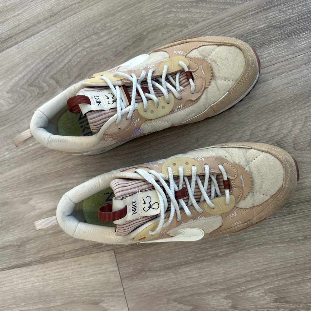 Serena Williams Design Crew x Nike Wmns Air Max 90 Futura 'Hemp' - Picture 3 of 4